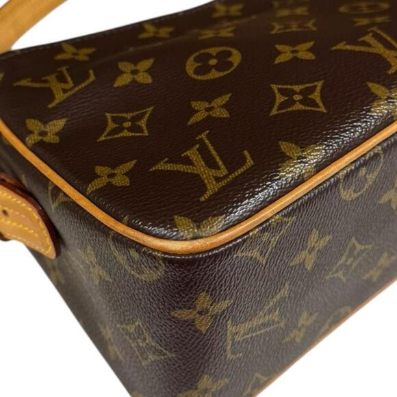 LOUIS VUITTON Brown Monogram Canvas Shoulder Bag - Picture 10 of 16